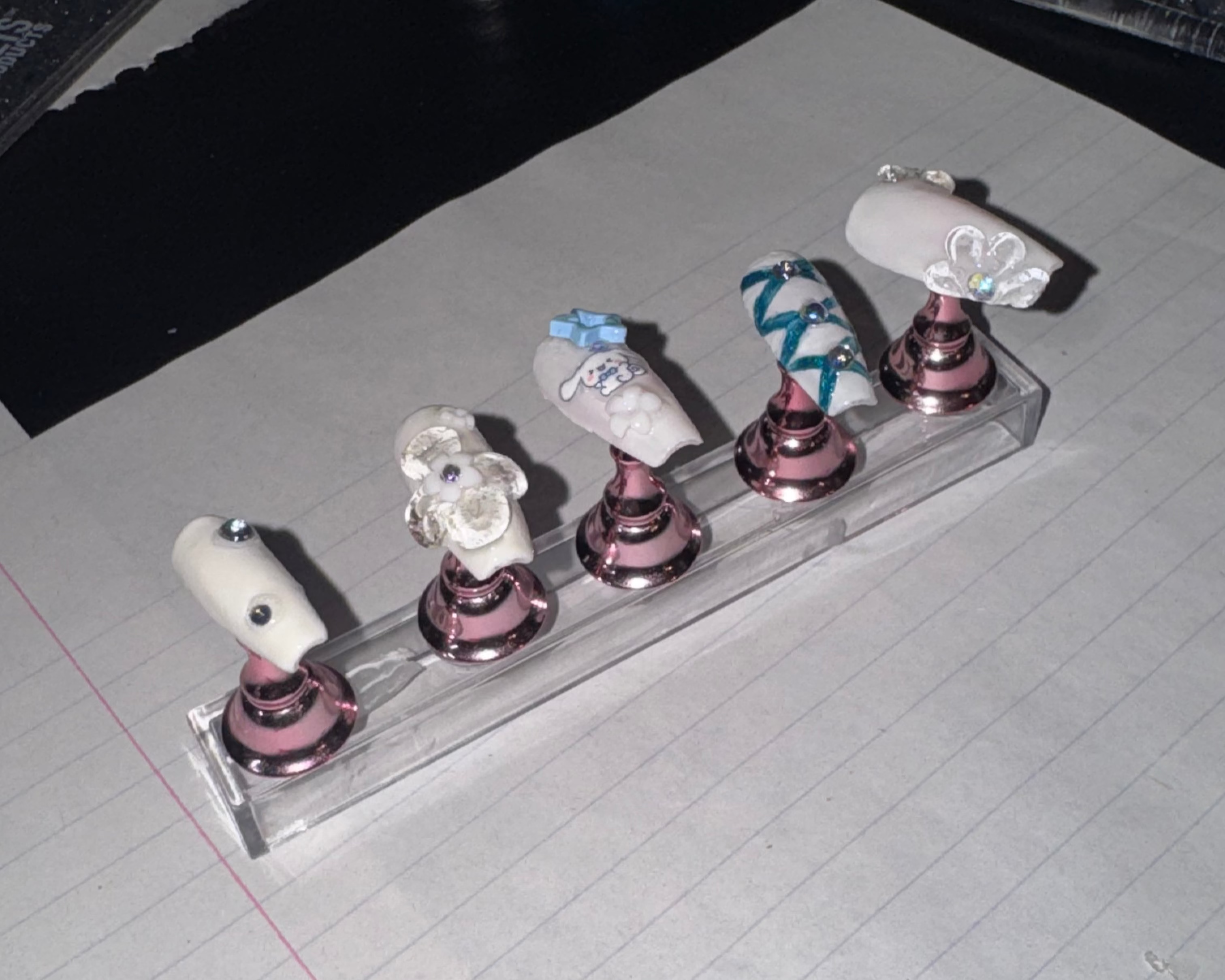 Cinnamoroll Custom | Press-on Nails! 🌸